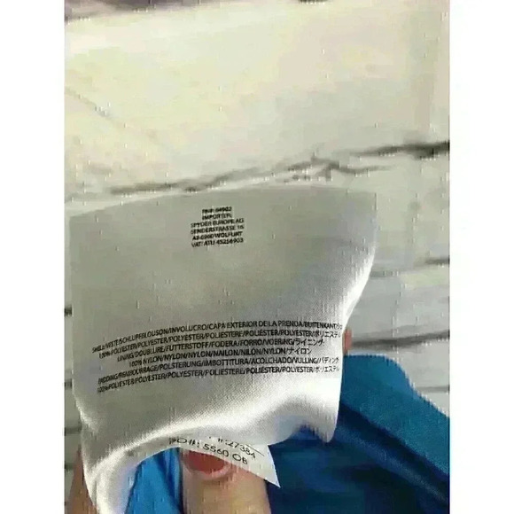 Spyder Womans Size 10/140 Blue Snowpants Puffer Pants - Picture 9 of 10